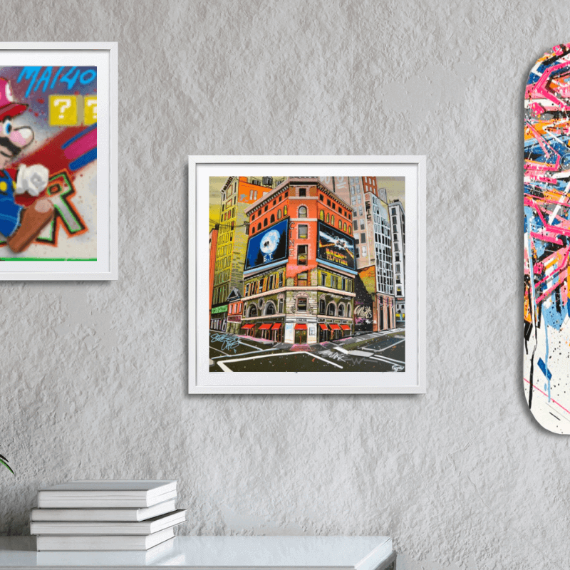 Holen Sie sich die Street-Art zu sich nach Hause